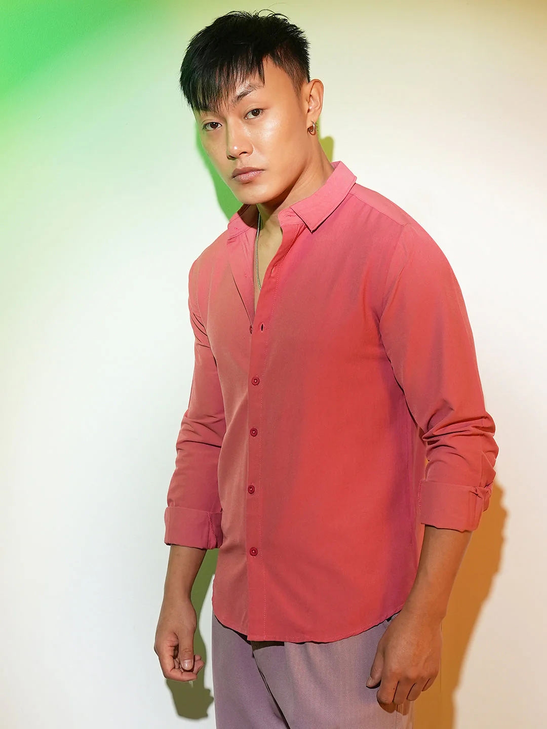 Solid Basic Shirt - Image 3