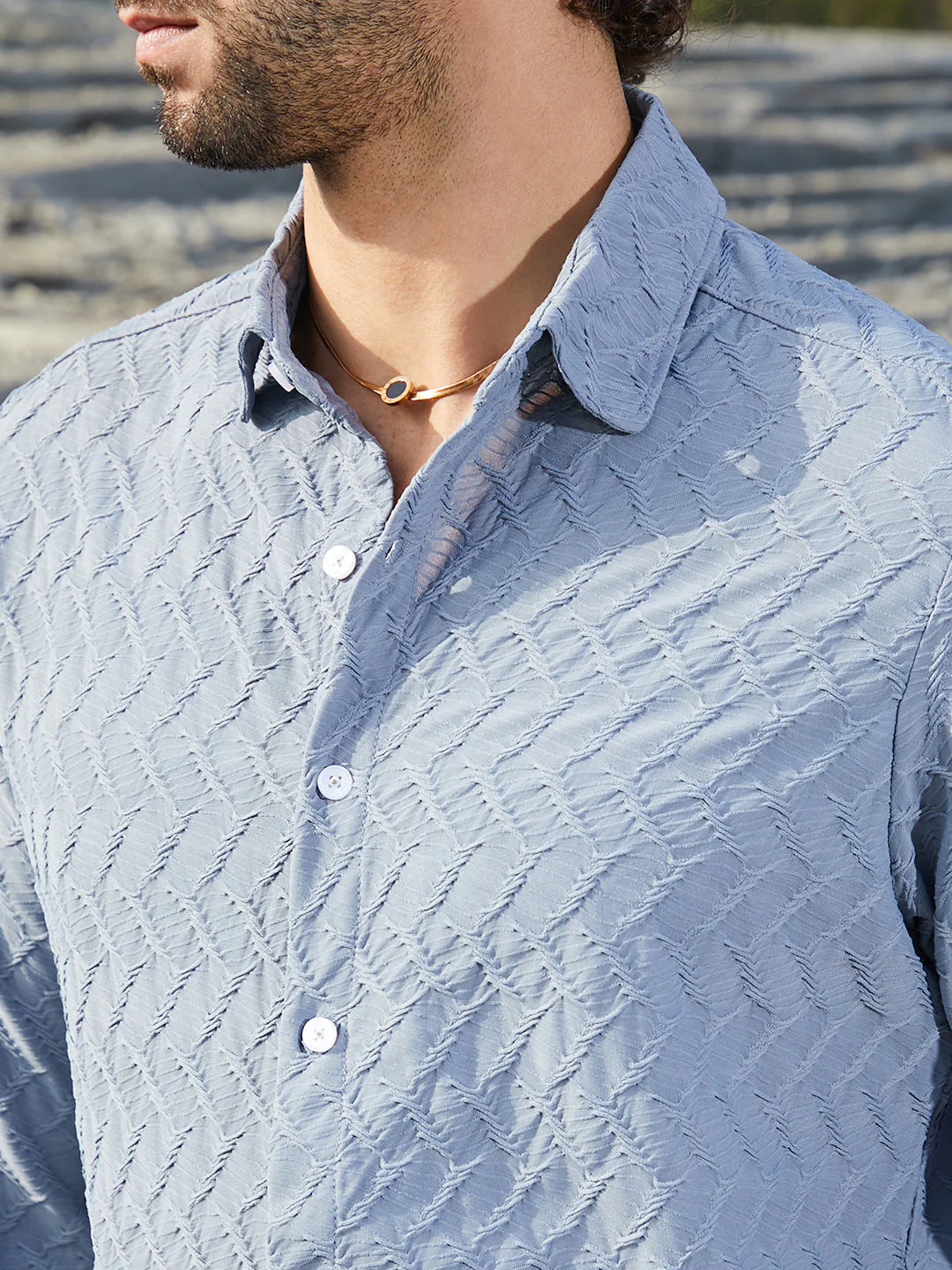 Herringbone-Tactile Shirt - Image 7