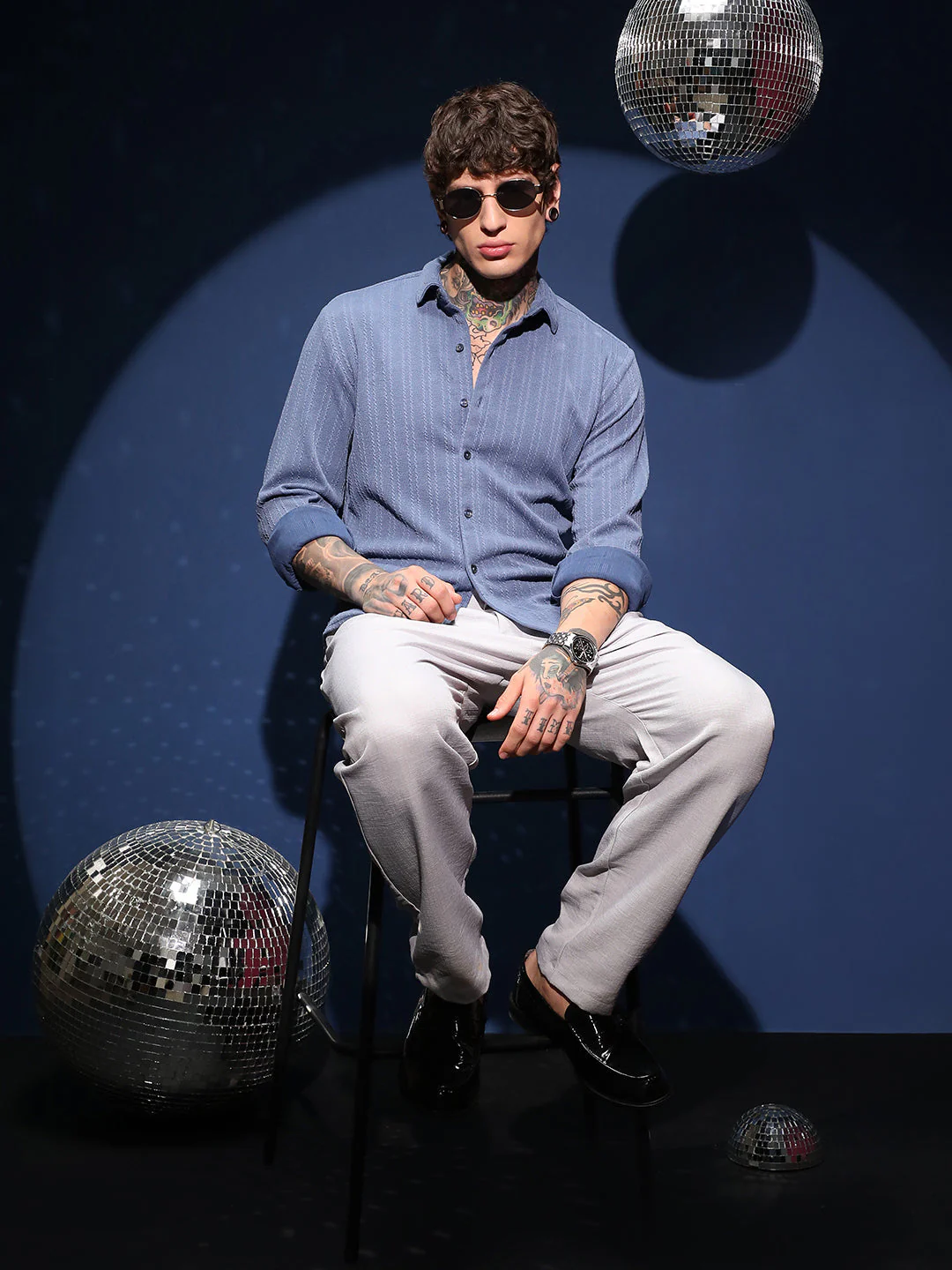 Parallel-Crease Tactile Shirt - Image 6