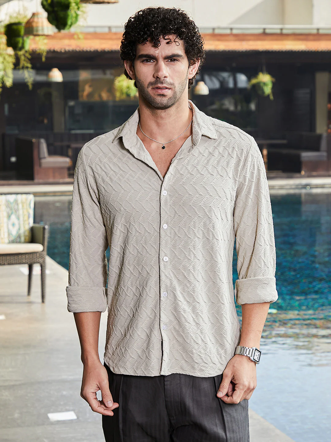 Herringbone-Tactile Shirt - Image 2