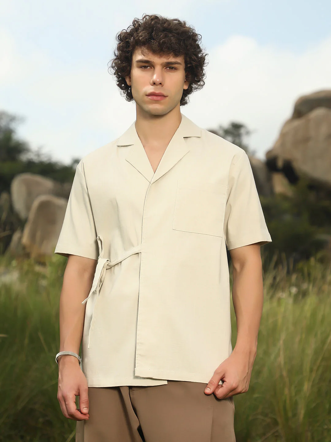 Korean Wrap Shirt - Image 2