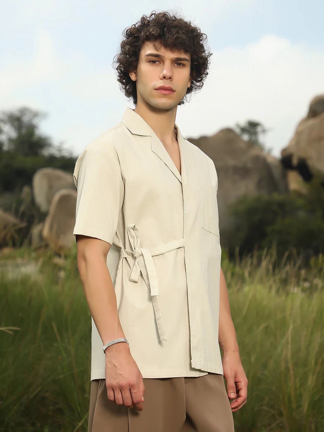 Korean Wrap Shirt - Image 3