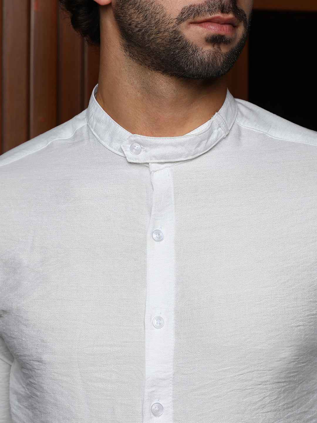 Breezy Mandarin Shirt - Image 7