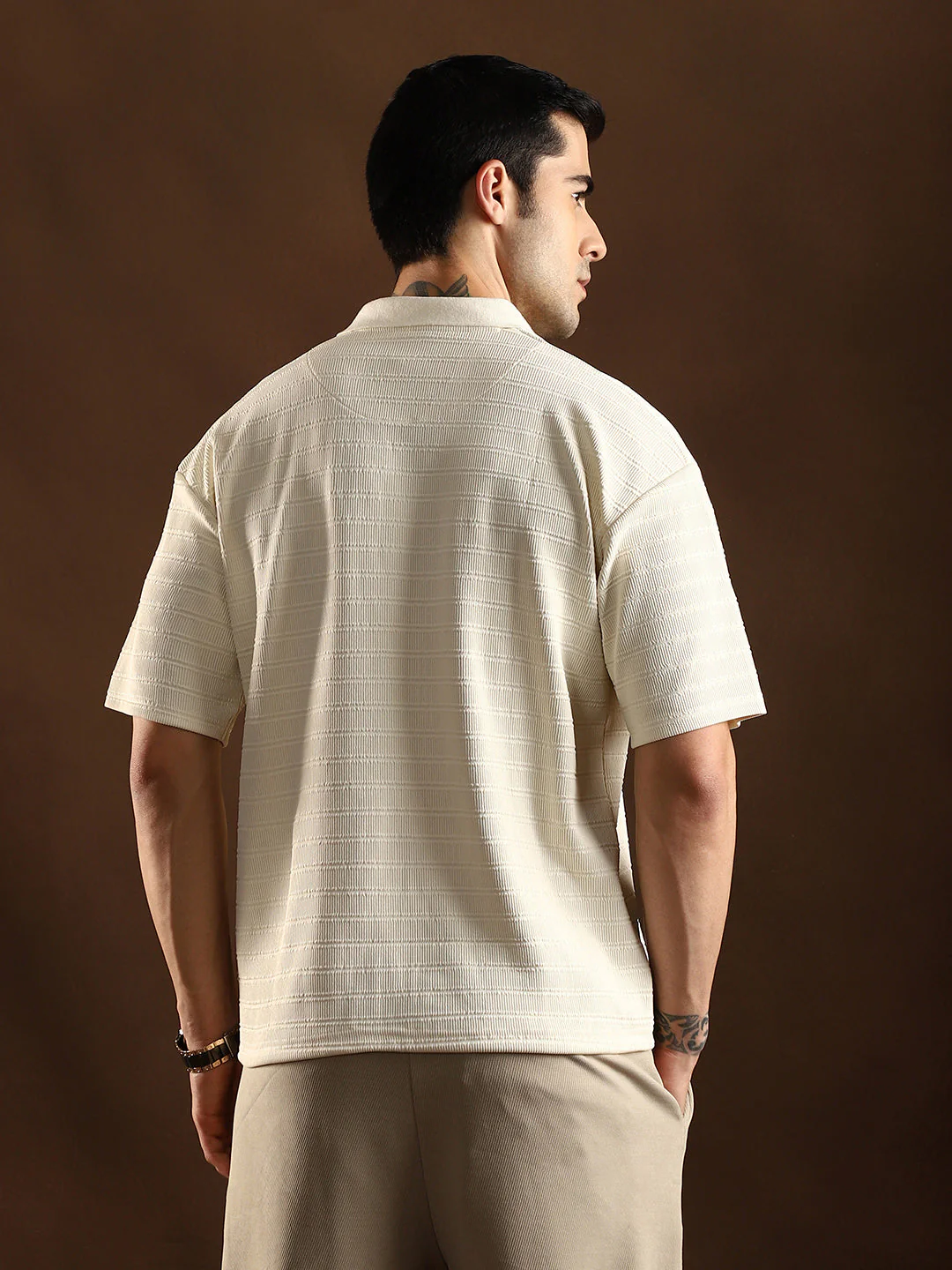 Coil-Tactile Cuban Polo T-Shirt - Image 4