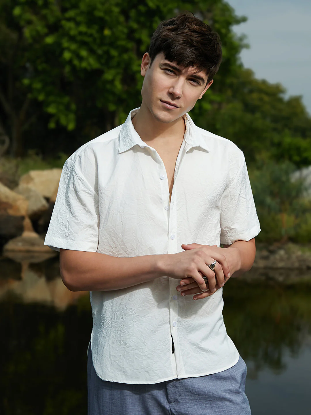 Crumple-Tactile Shirt - Image 2