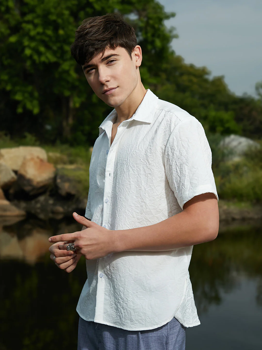 Crumple-Tactile Shirt - Image 3