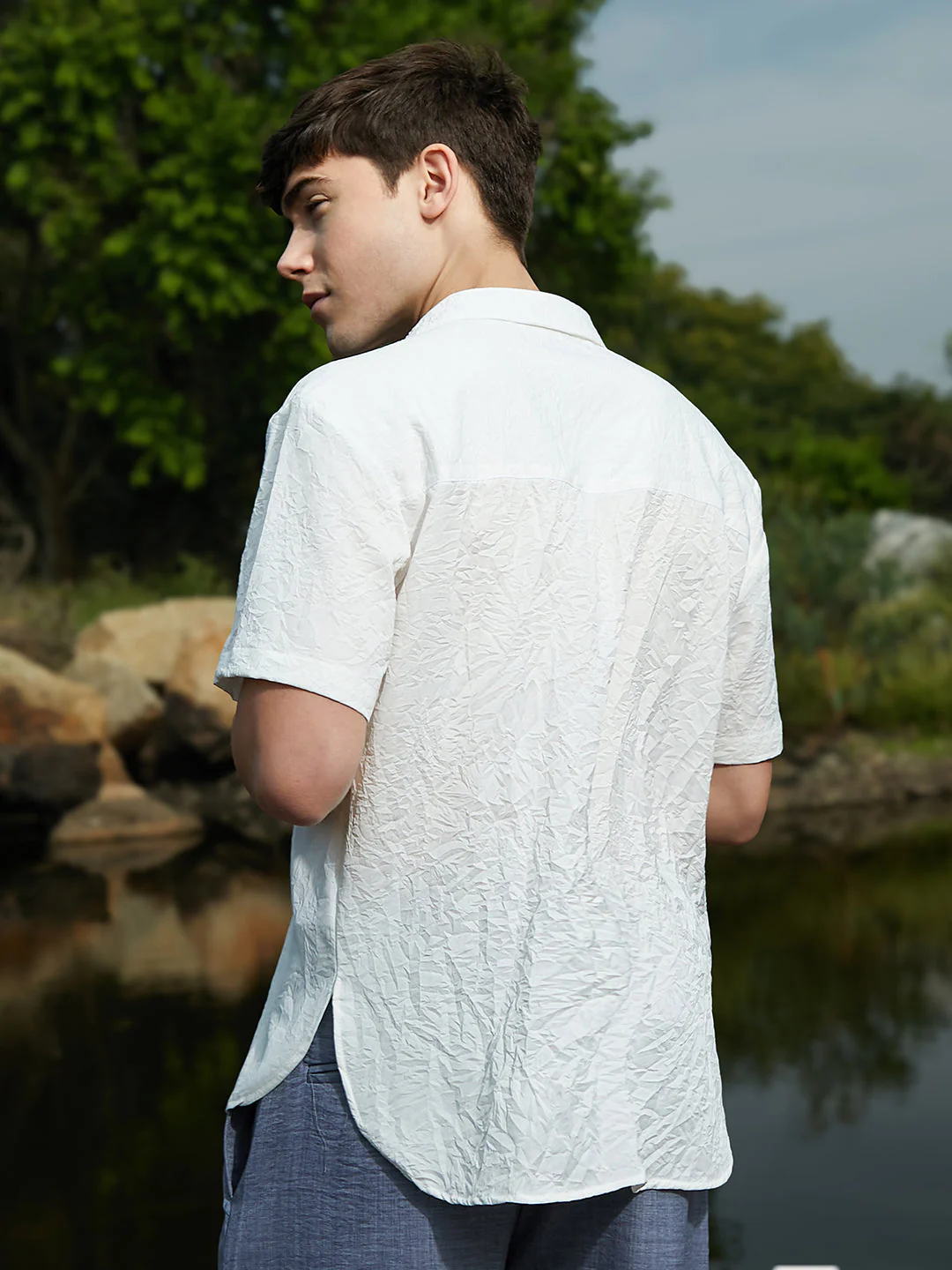 Crumple-Tactile Shirt - Image 4