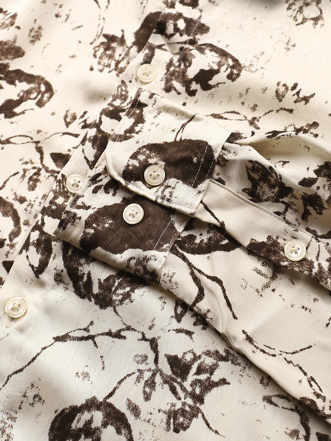 Faded-Flora Jacquard Shirt - Image 9