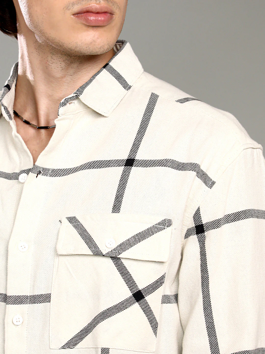 Graph Check Shacket - Image 7