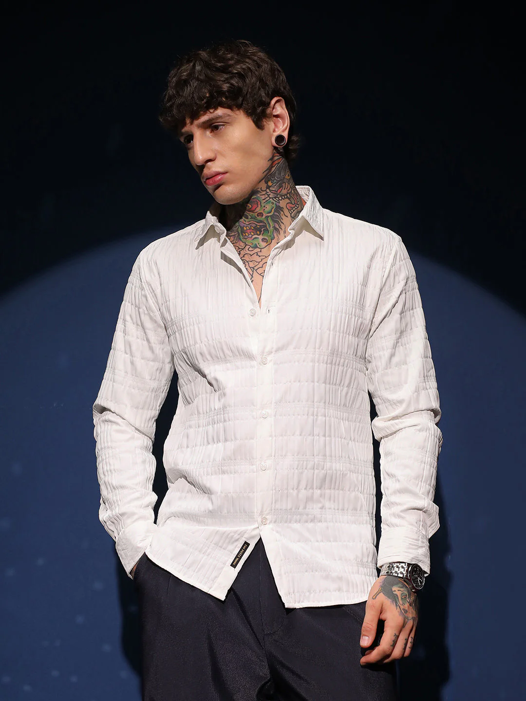 Grid-Tactile Shirt - Image 2