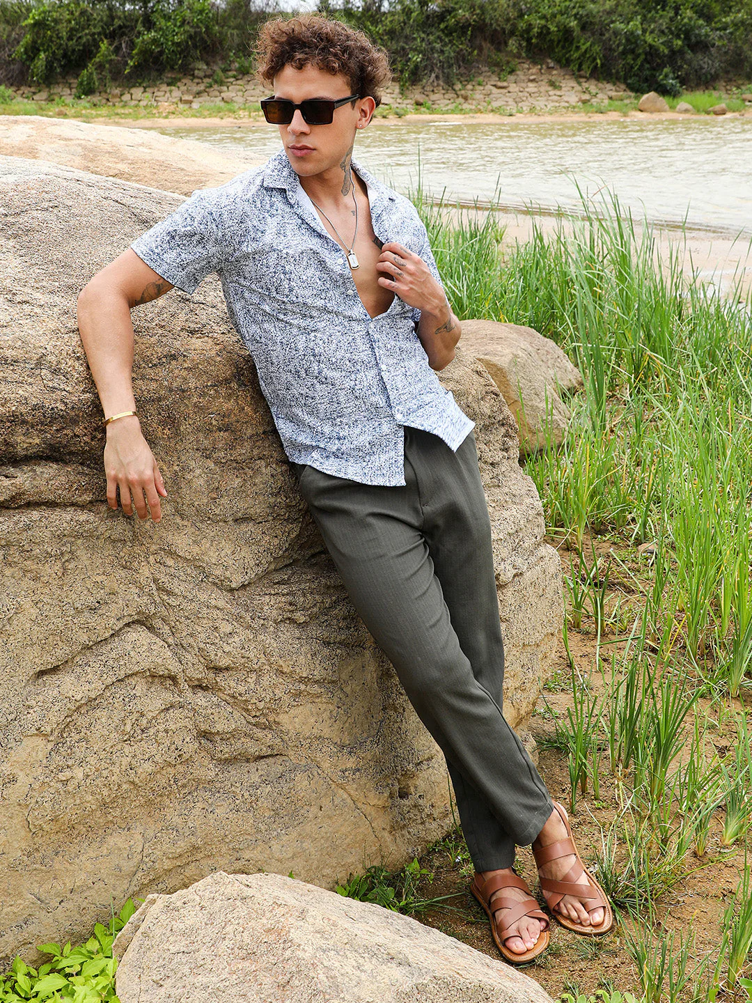 Contrast Hazy Shirt - Image 6