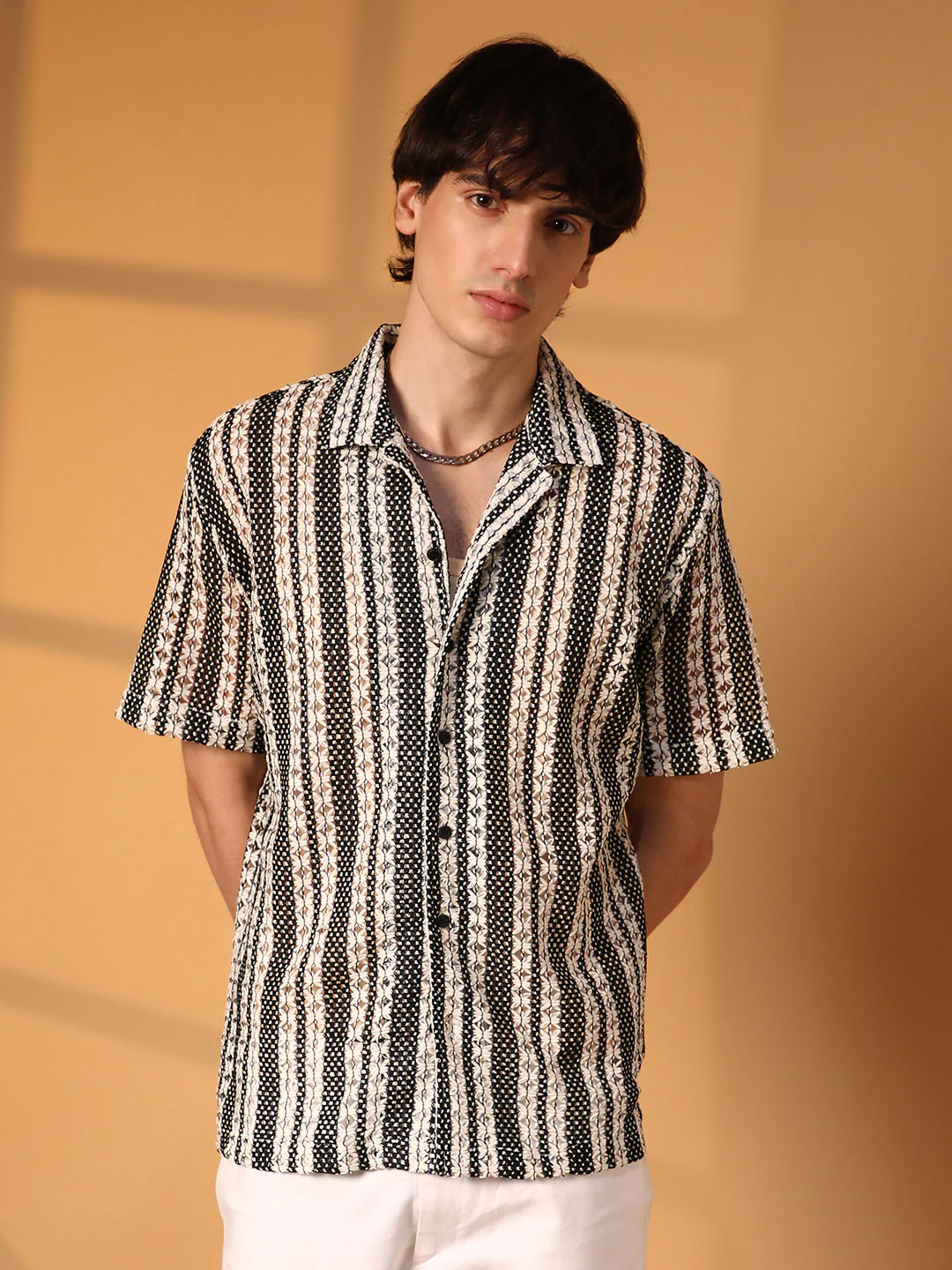 Multitrack Knit Oversized Shirt - Image 2
