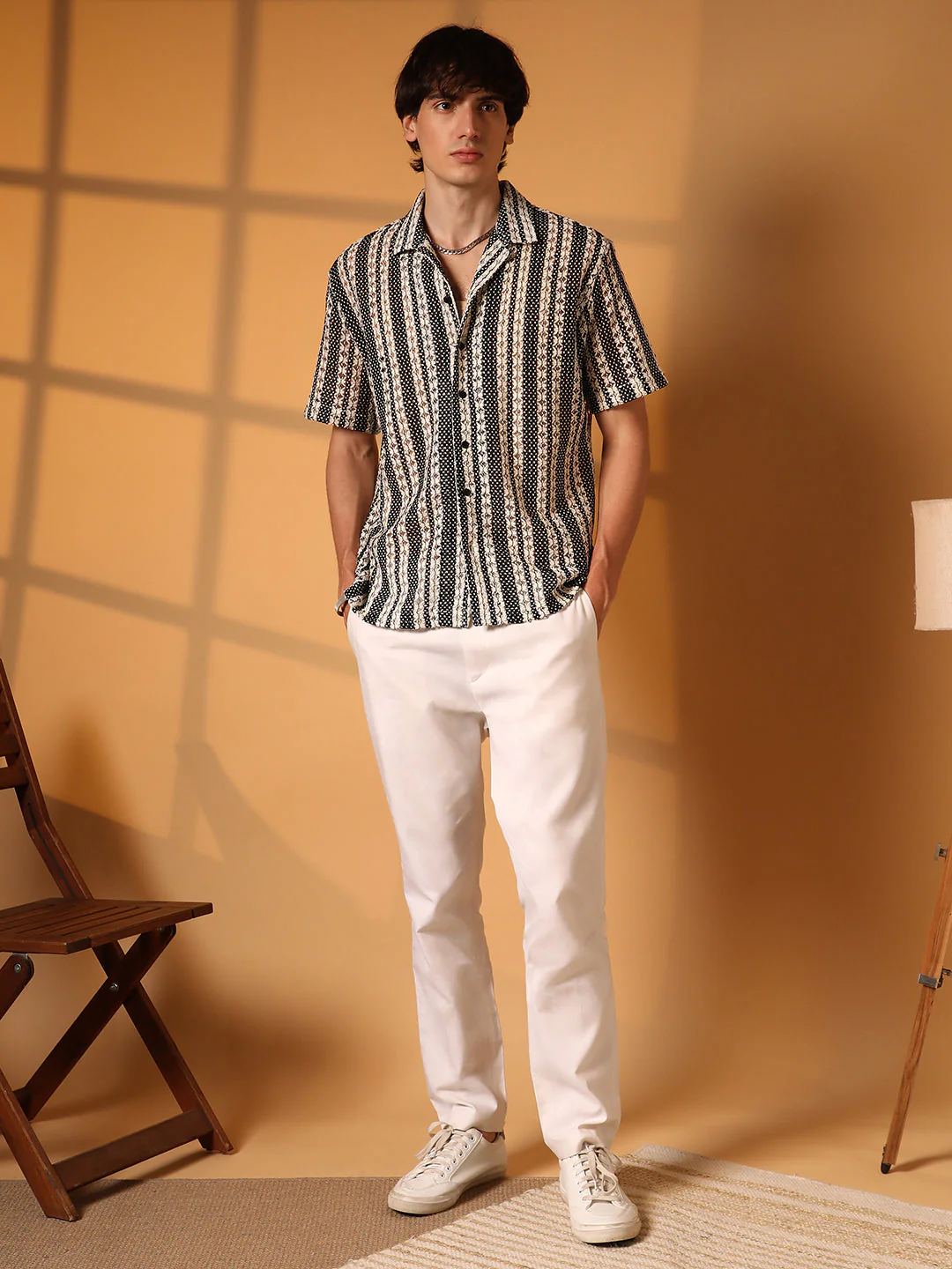 Multitrack Knit Oversized Shirt - Image 5