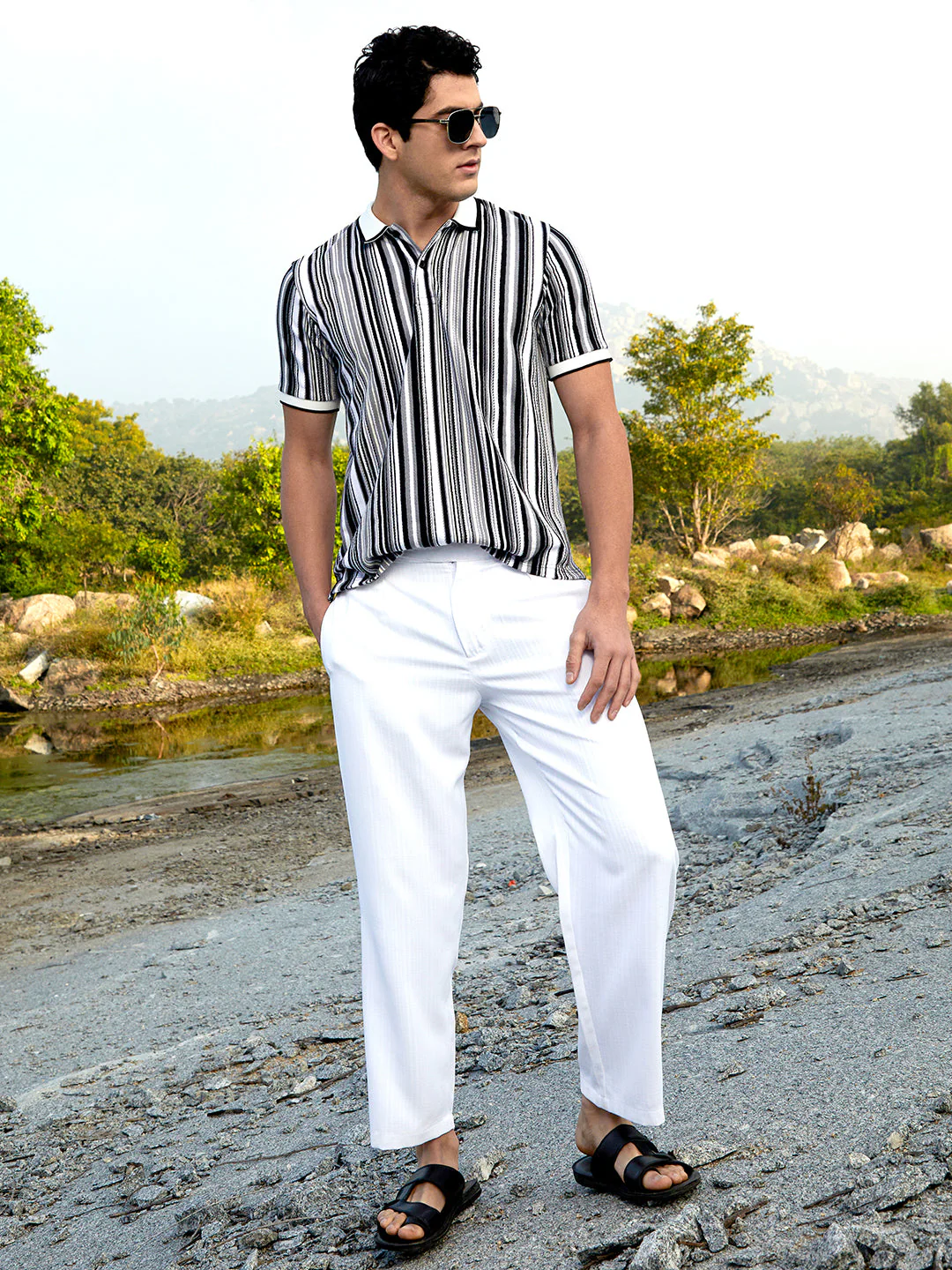 Multitrack Knit Polo T-Shirt - Image 6