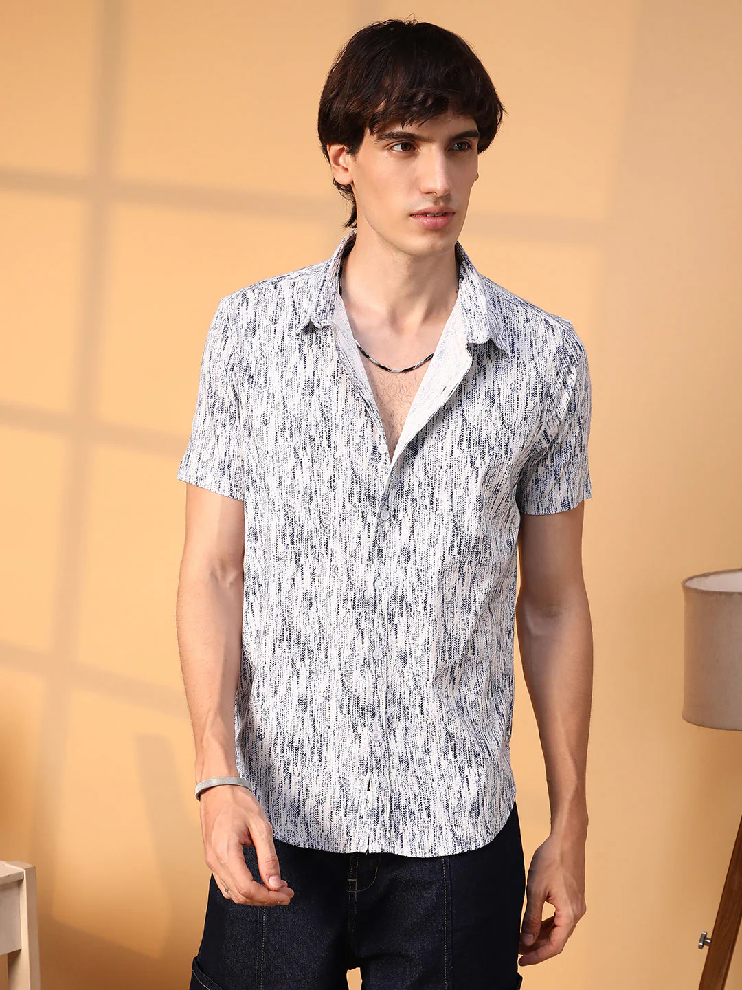 Contrast Grazed Shirt - Image 2