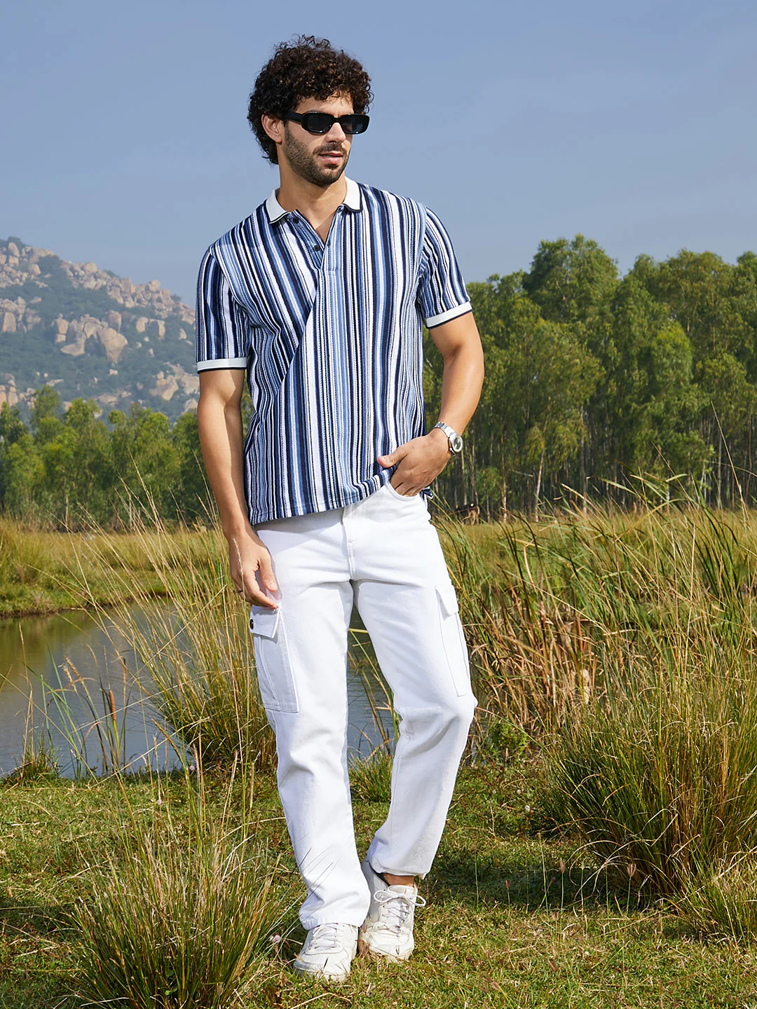 Multitrack Knit Polo T-Shirt - Image 6