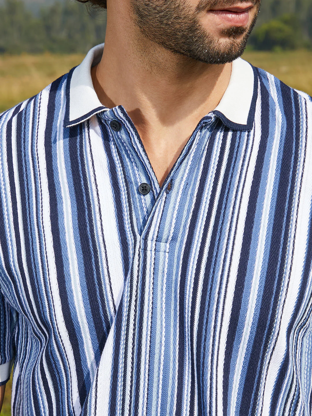 Multitrack Knit Polo T-Shirt - Image 7
