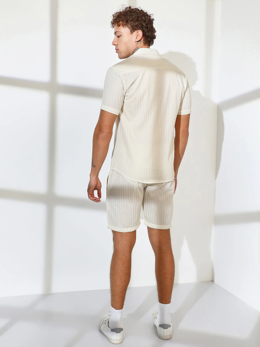 Ribbed-Striped Co-Ord Set - Image 4