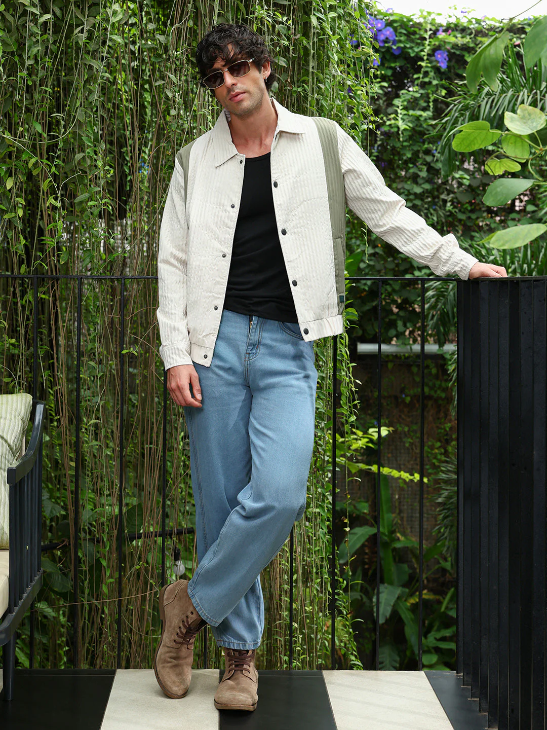 Panelled Crease-Tactile Jacket - Image 6