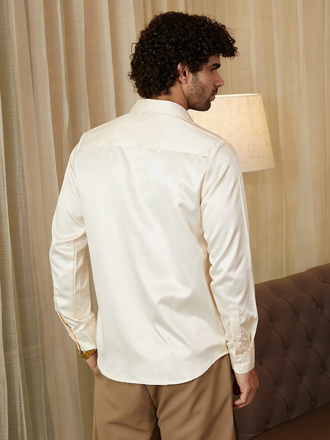 Satin Lustre Shirt - Image 4