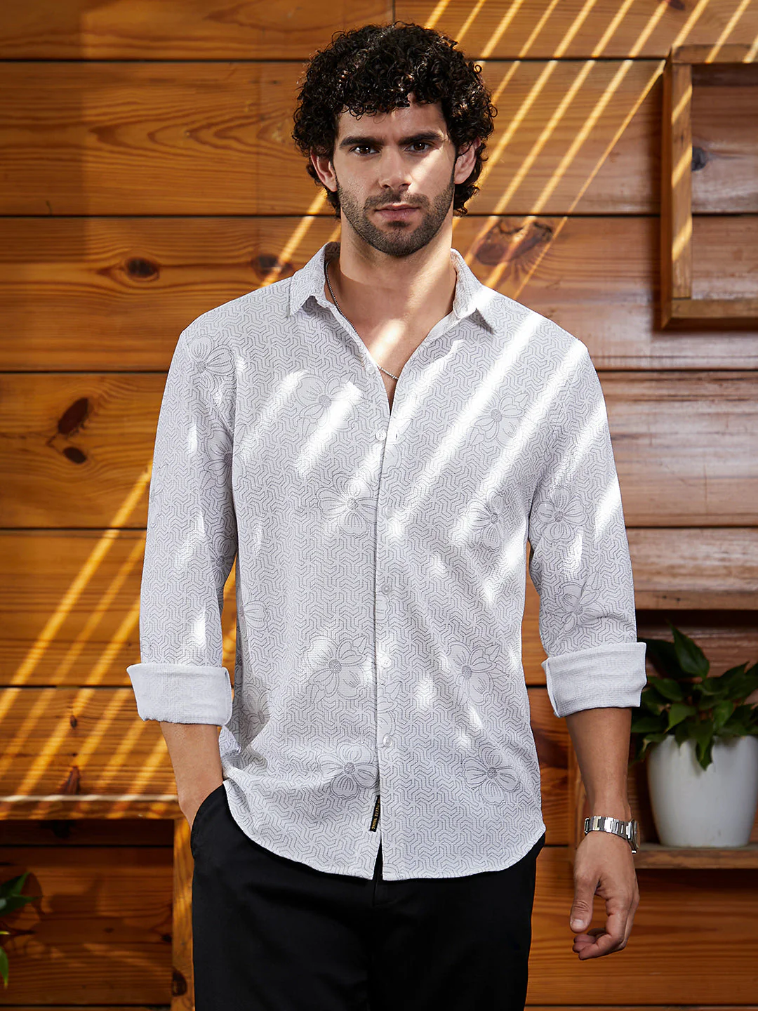 Stencil-Botanics Shirt - Image 2