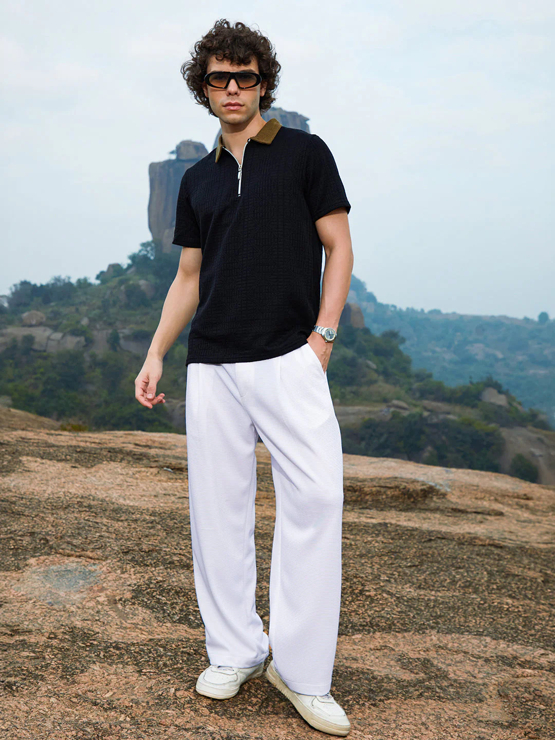 Straight-Fit Ribbed Trousers - Image 6