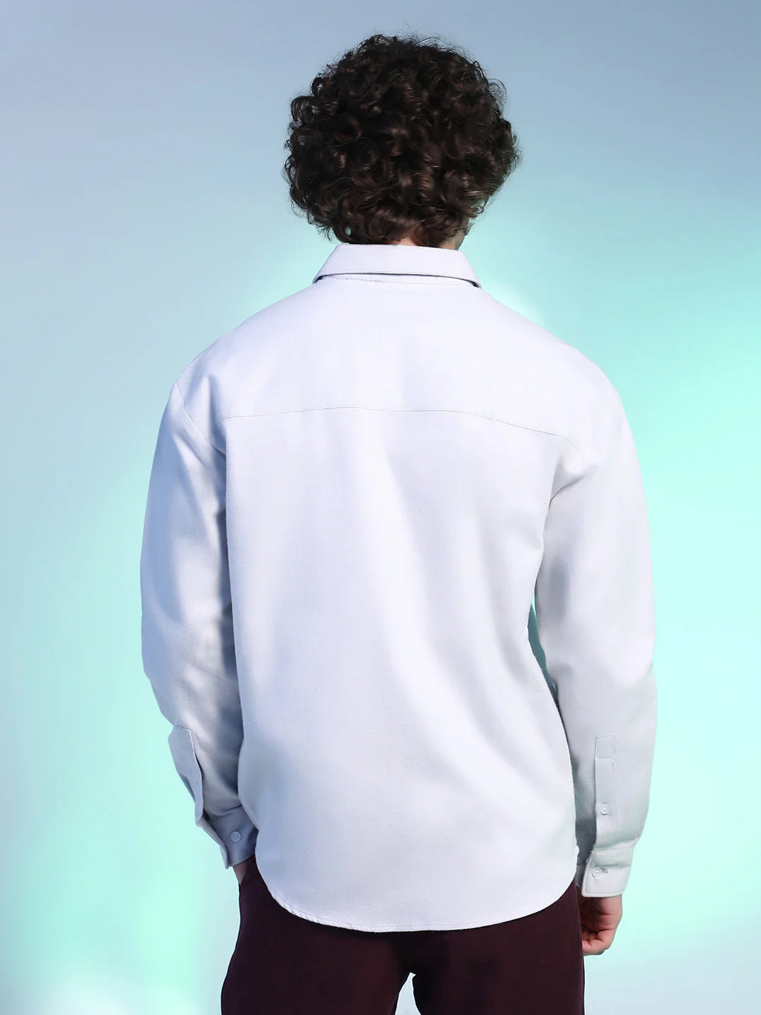 Suede Utility Oversized Shirt - Image 4