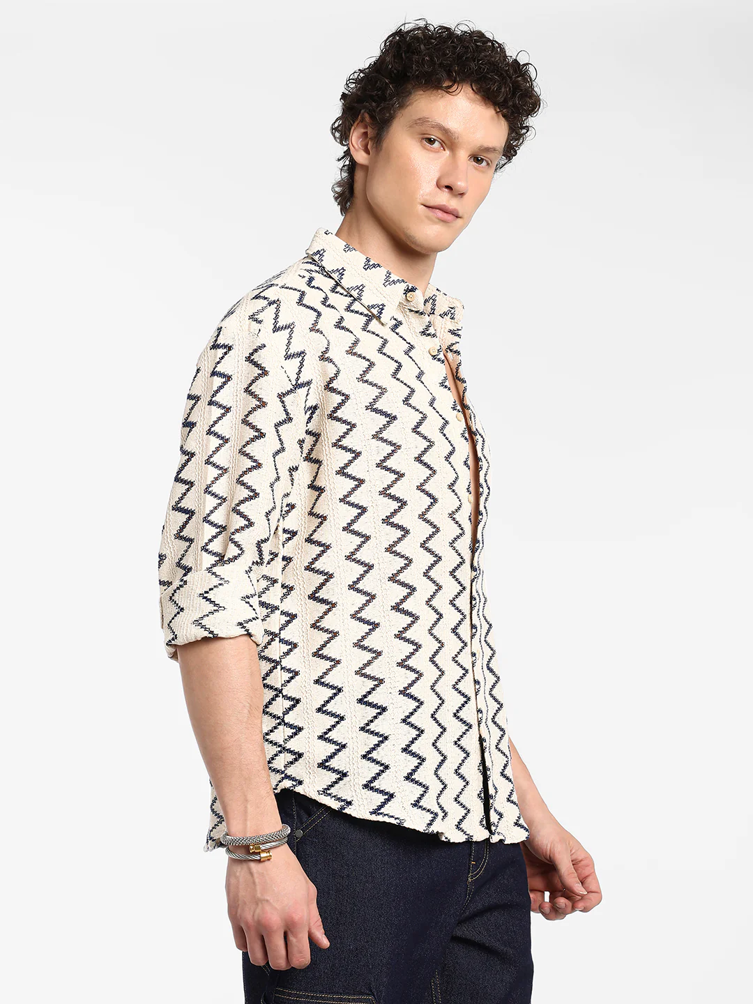 Zig-Zag Knit Shirt - Image 10