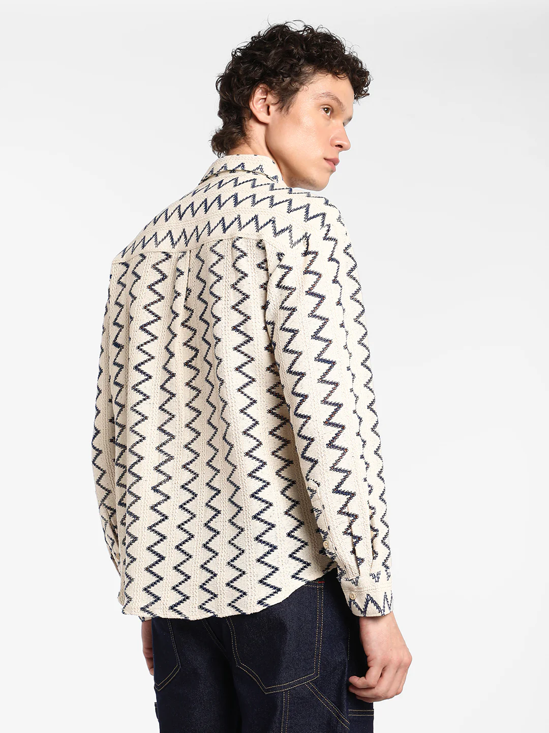 Zig-Zag Knit Shirt - Image 11