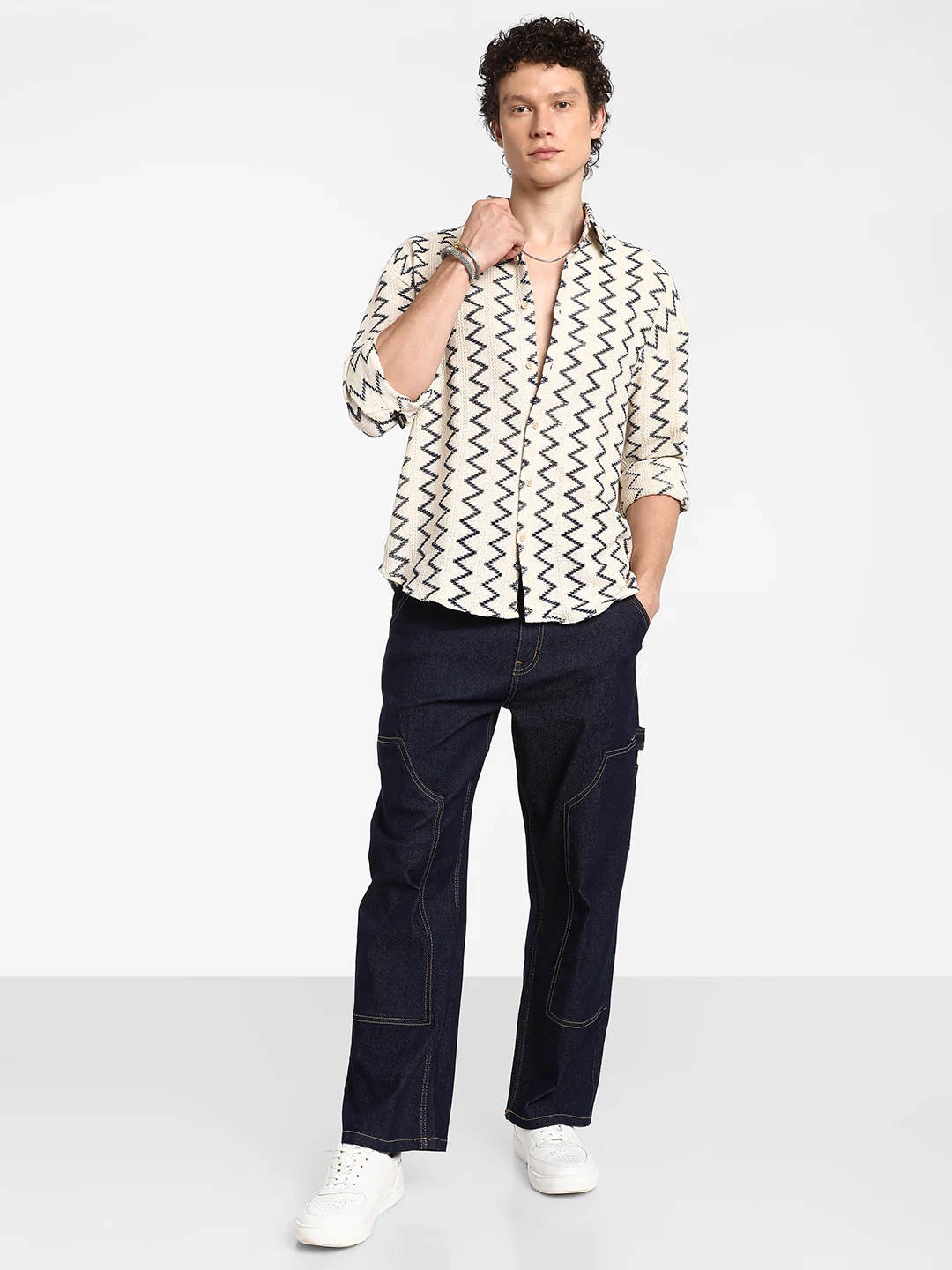 Zig-Zag Knit Shirt - Image 12