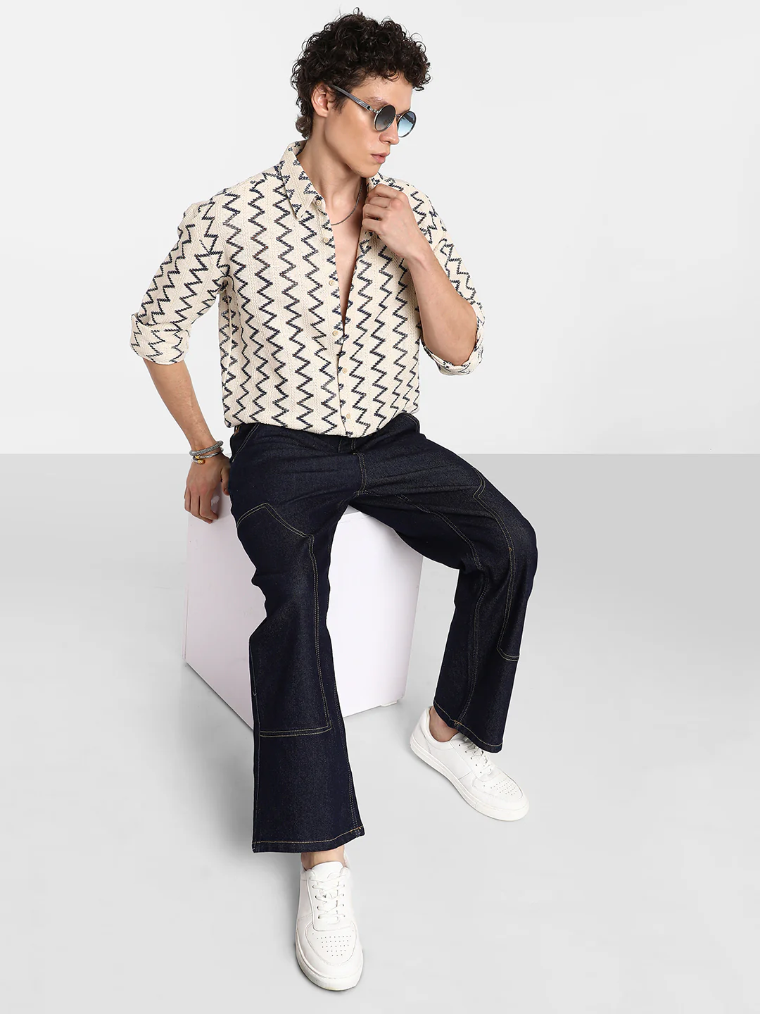 Zig-Zag Knit Shirt - Image 13
