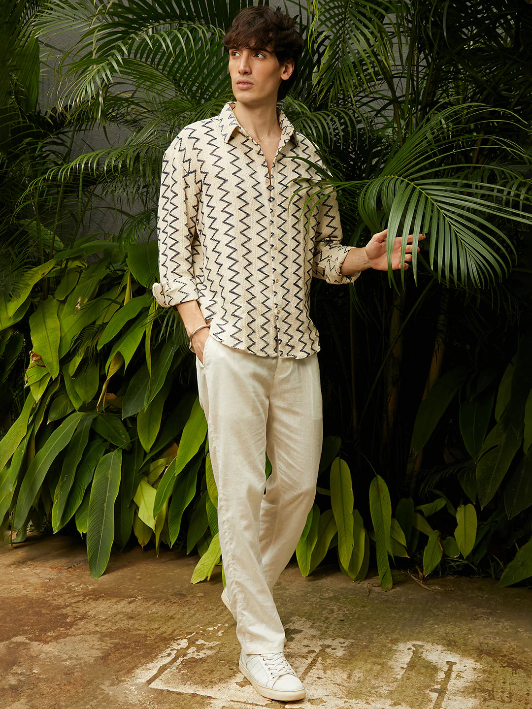 Zig-Zag Knit Shirt - Image 6