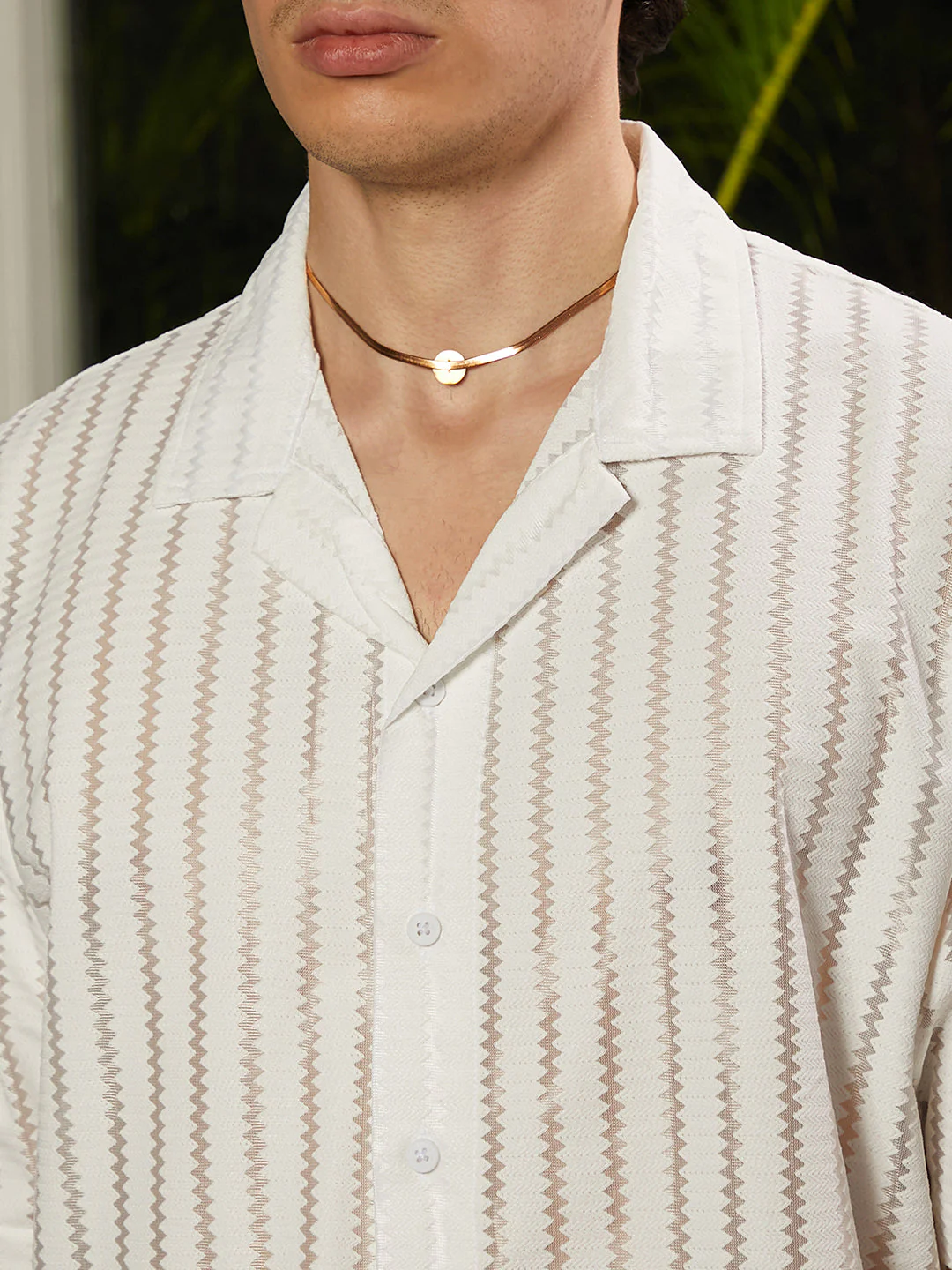 Zig-Zag Sheer Shirt - Image 7