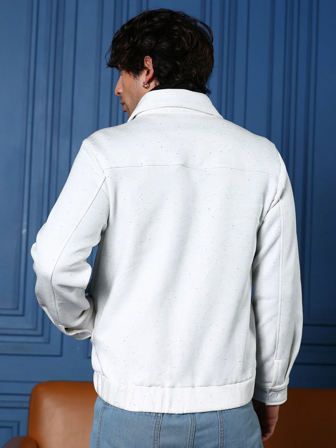Zip-Front Knit Jacket - Image 4