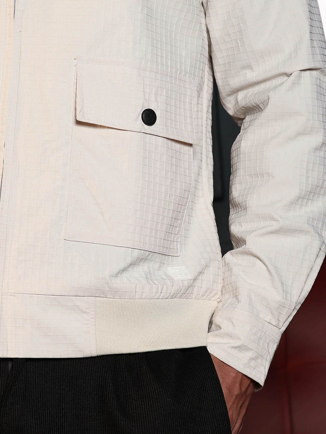 Zip-Front Knit Jacket - Image 8