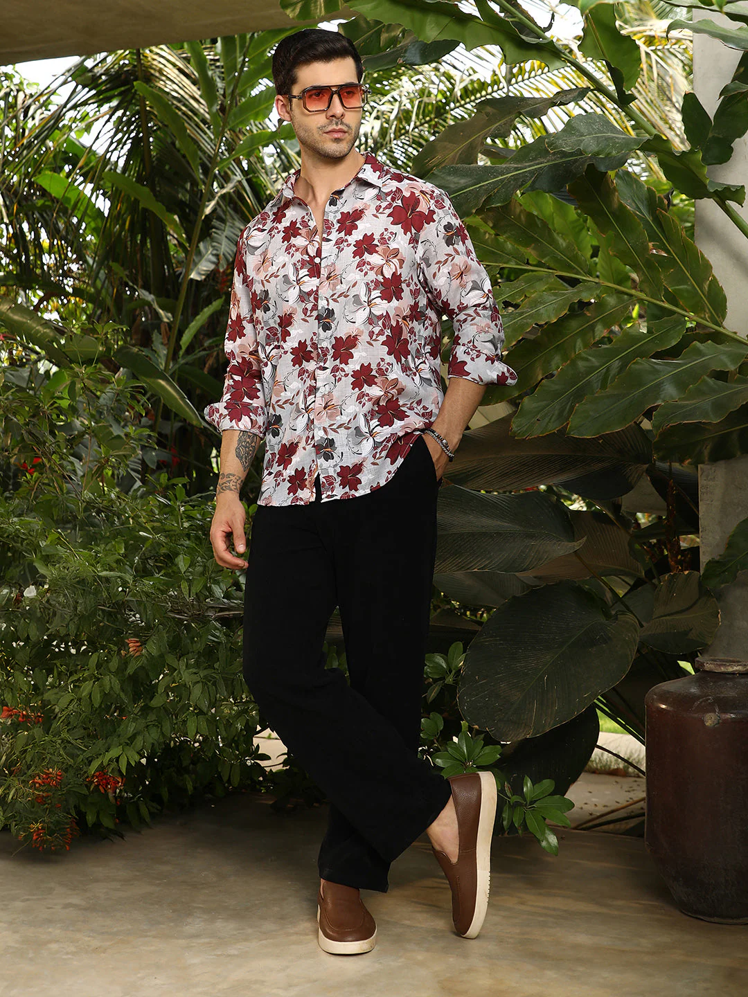 Hibicus Imprint Shirt - Image 6