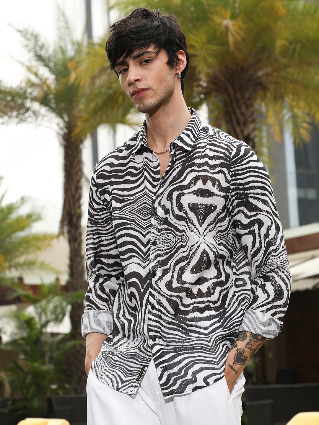 Zebra-Kaleidoscopic Shirt - Image 2