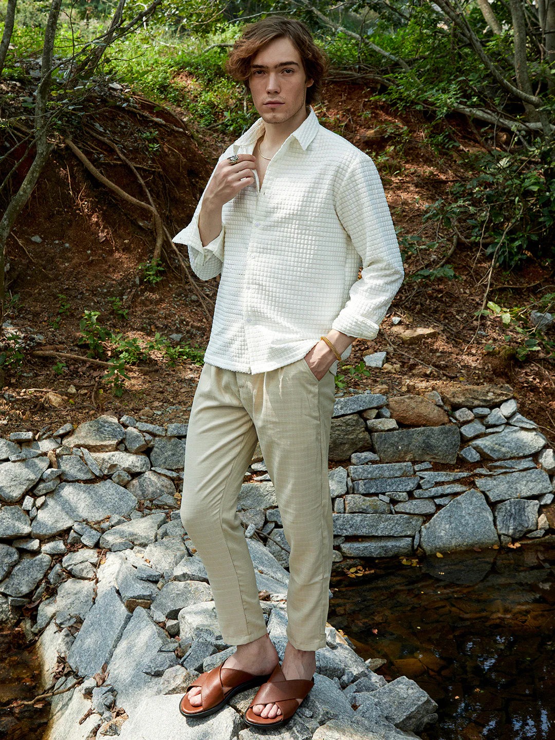 Cube-Textured Shirt - Image 5