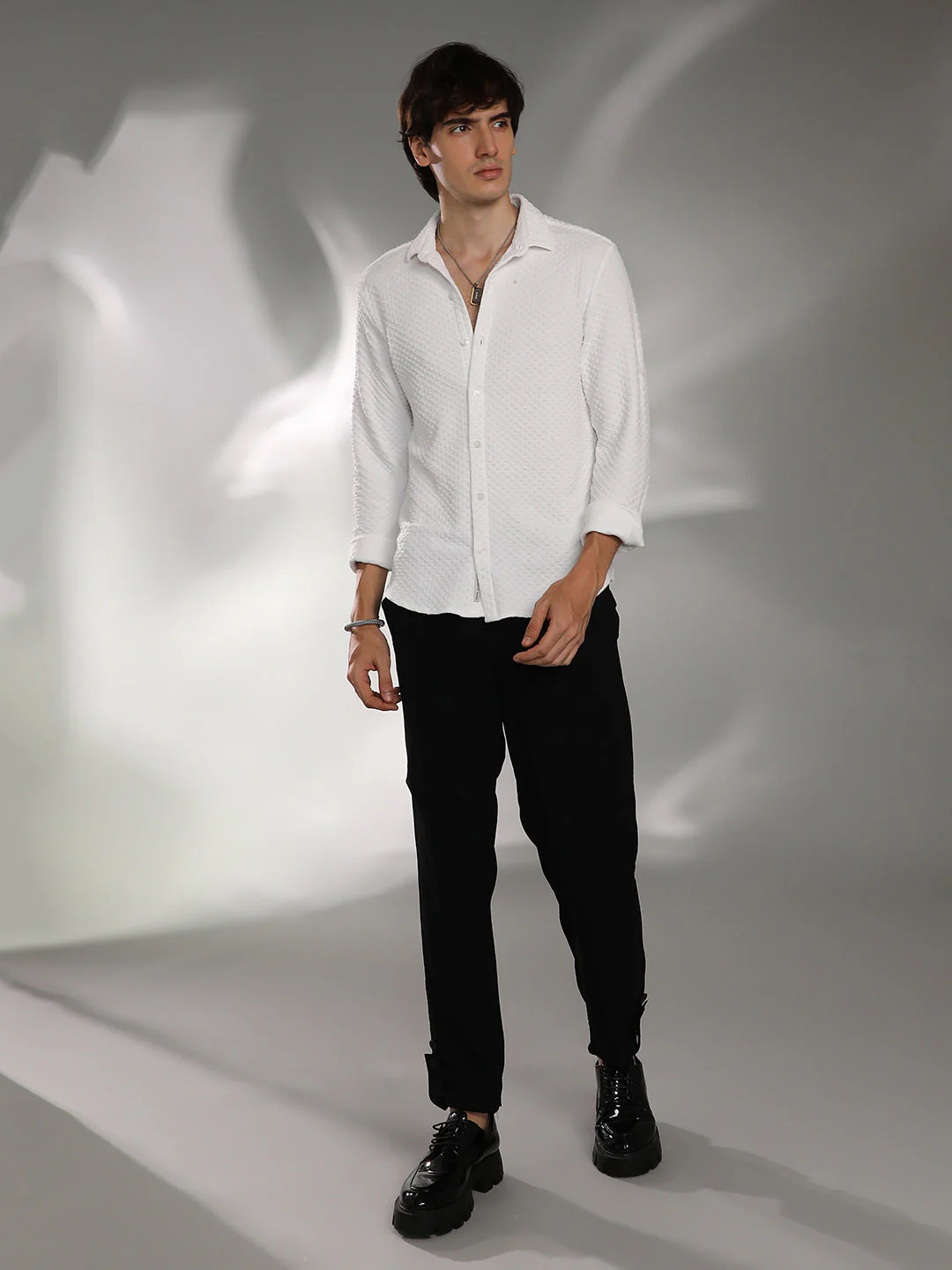 Cubic-Textured Shirt - Image 5