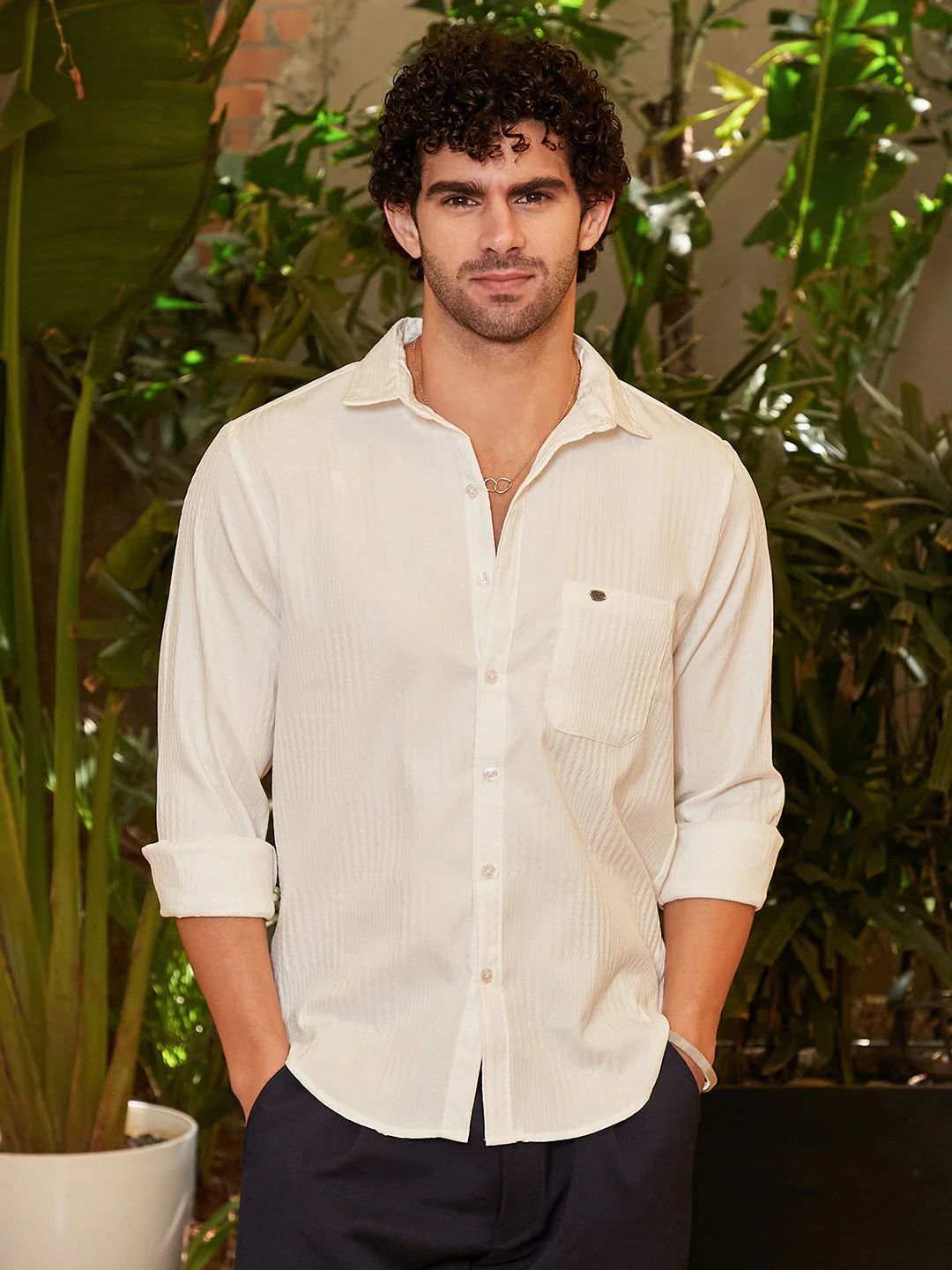 Houndstooth-Tactile Shirt - Image 2