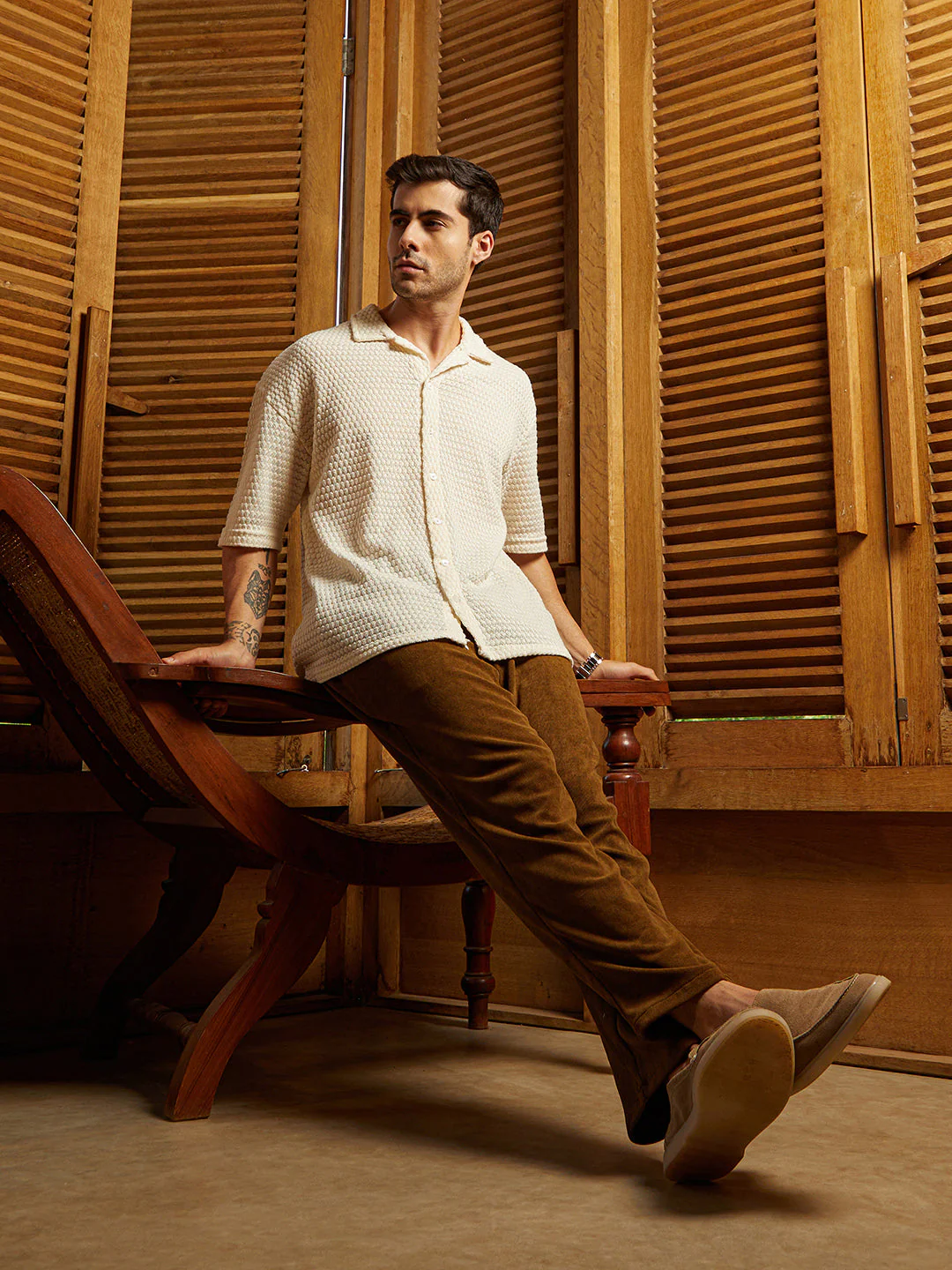 Oval-Tactile Knit Shirt - Image 6