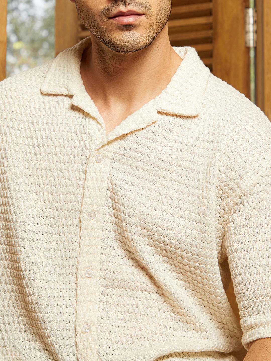 Oval-Tactile Knit Shirt - Image 7