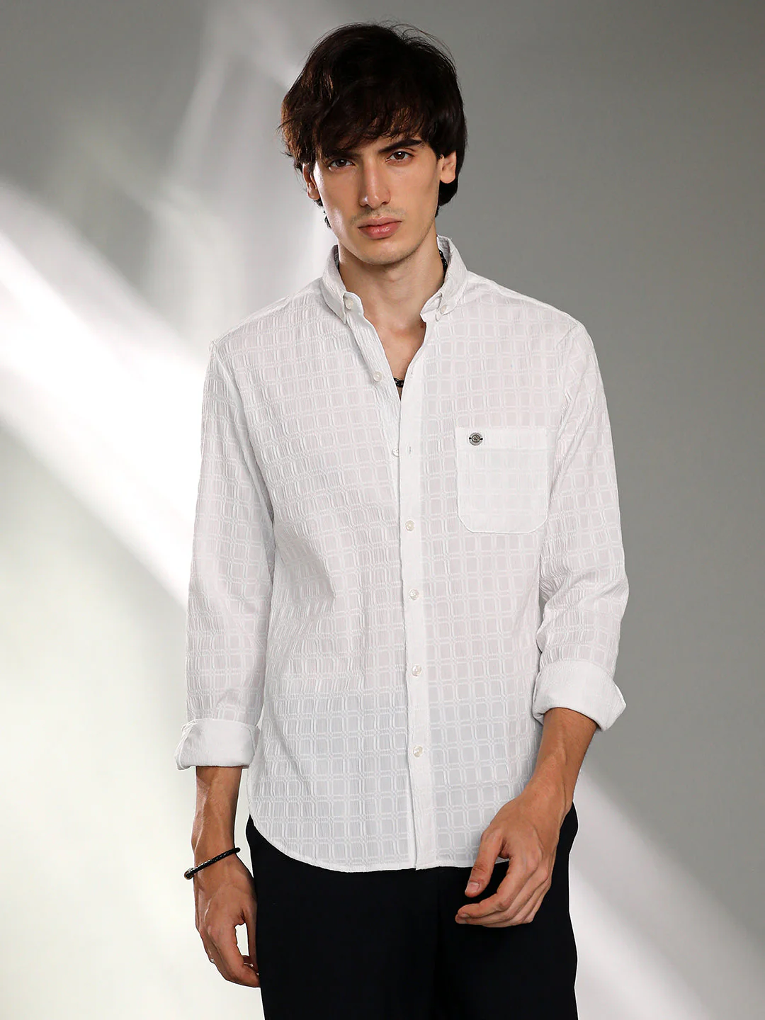 Quad-Textured Shirt - Image 2