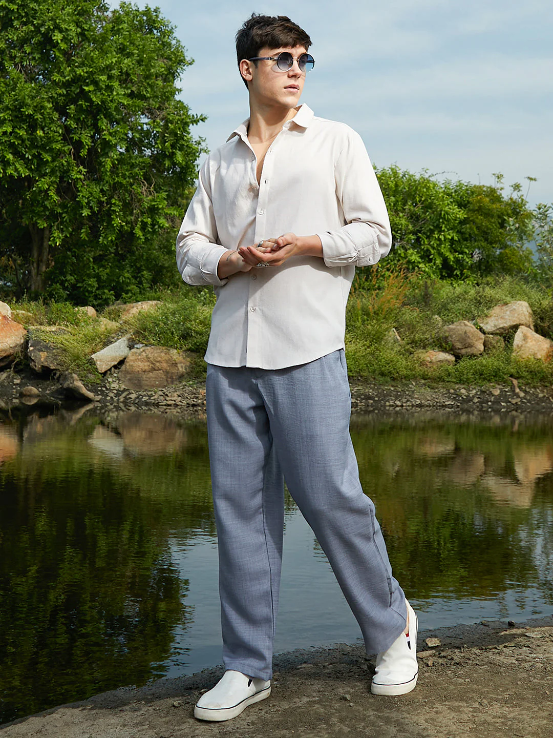 Solid Regular Shirt - Image 6