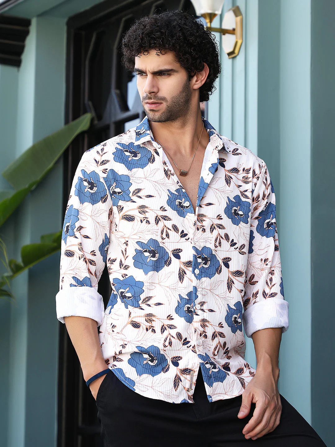Vivid-Bloom Tactile Shirt - Image 2