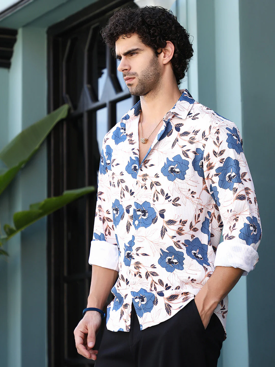 Vivid-Bloom Tactile Shirt - Image 3