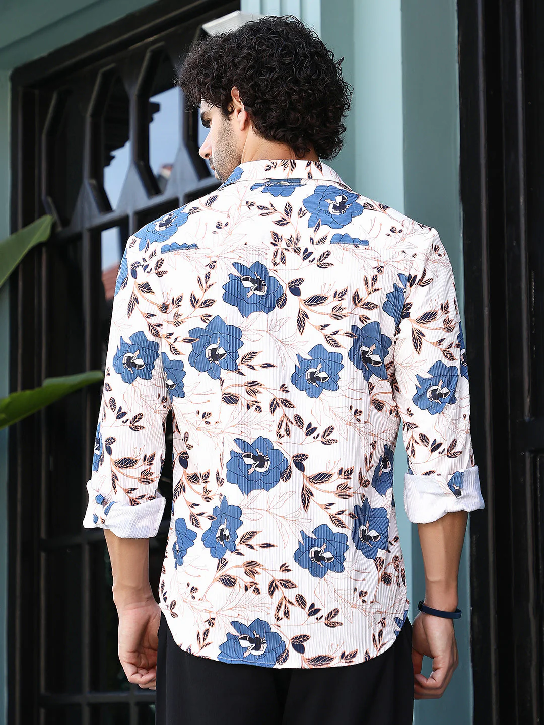 Vivid-Bloom Tactile Shirt - Image 4