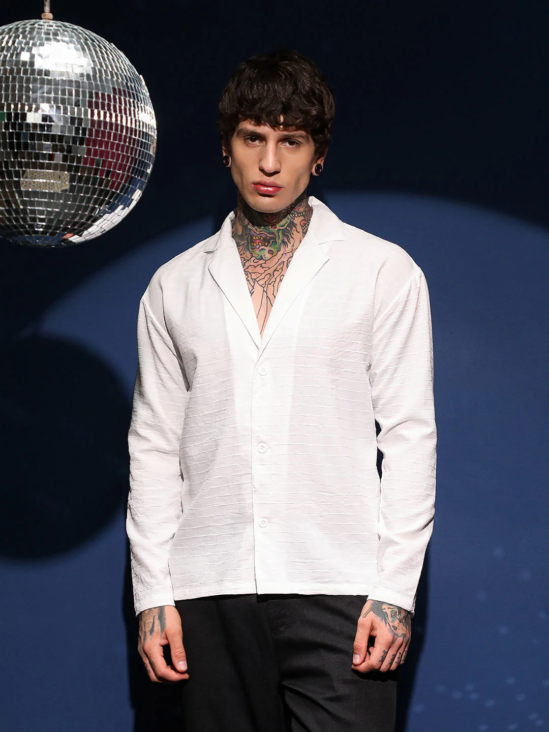 Striped Cuban Shirt - Image 2