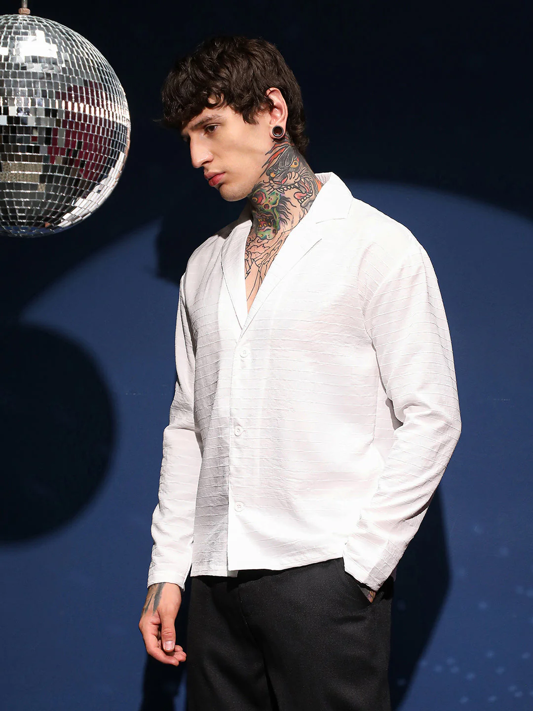 Striped Cuban Shirt - Image 3