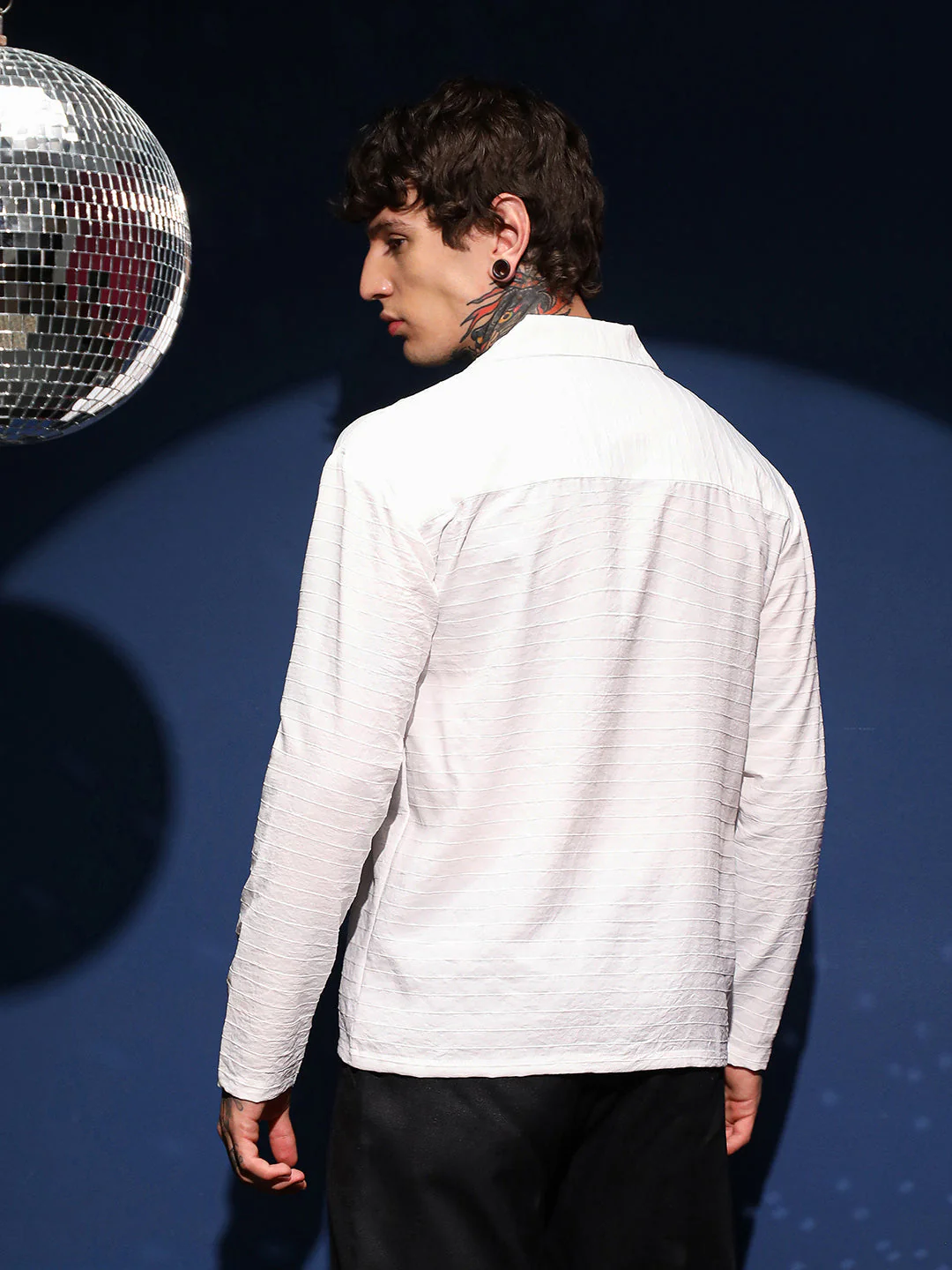 Striped Cuban Shirt - Image 4